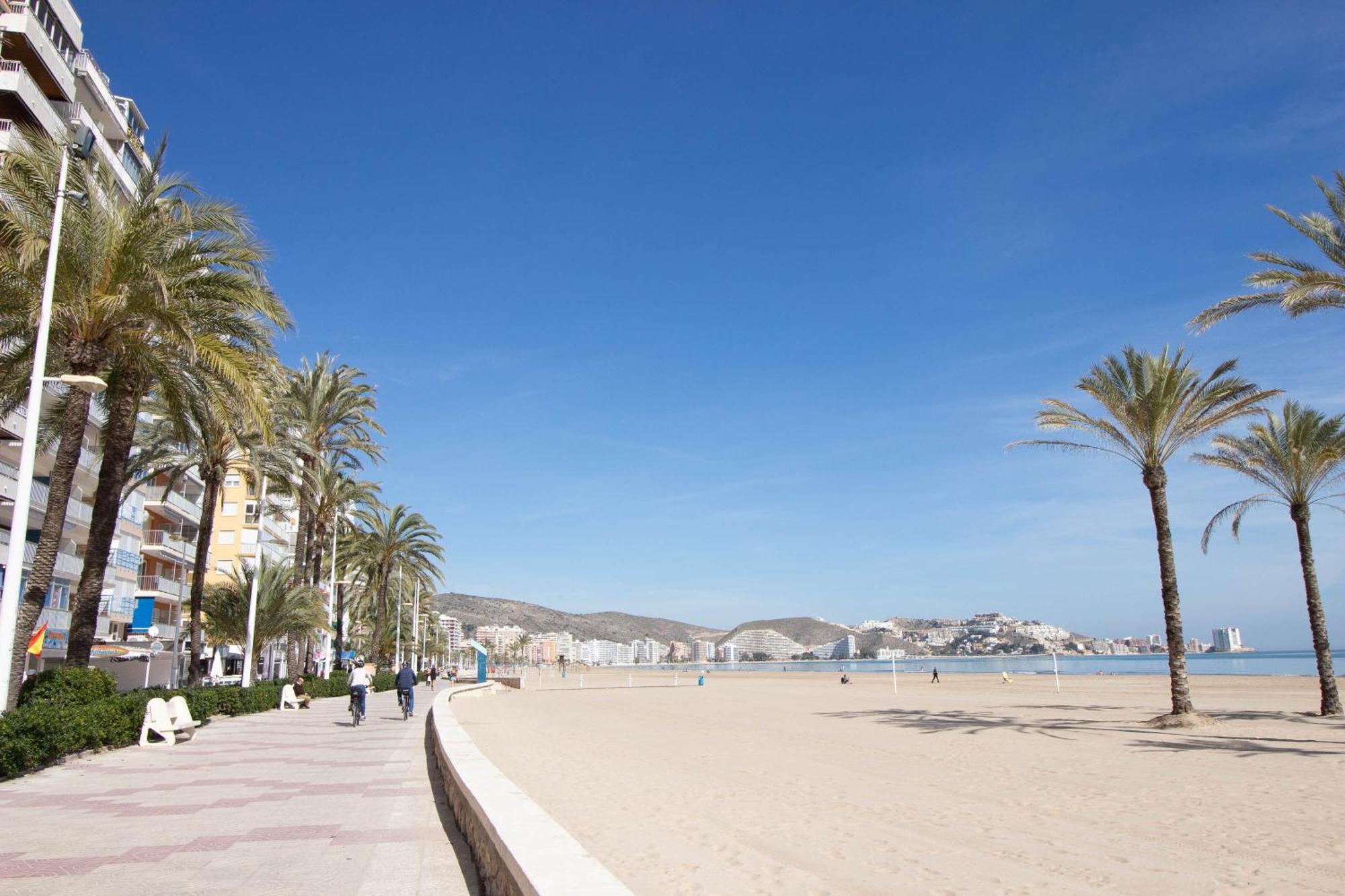 Cullera: Vistas Al Mar En En Centro De La Bahia公寓 外观 照片
